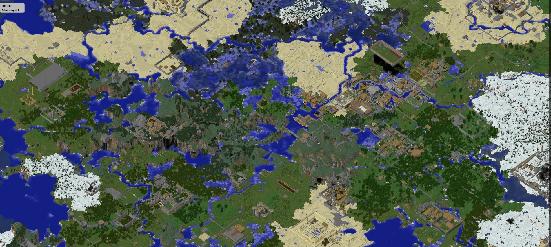 live map - Minecraft - Mr. Green Gaming